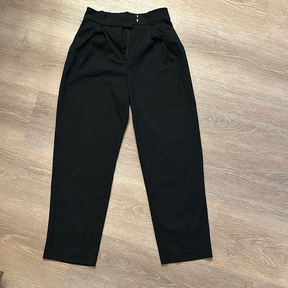 Black suit pants, H&M size 2